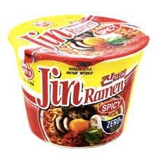 Jin Ramyun Hot Big Bowl  不倒翁金拉面碗面辣 110g