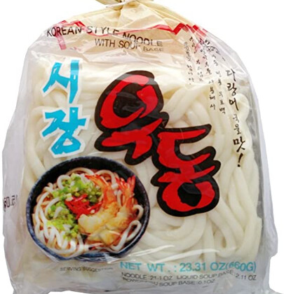 Samlip udon with soup base 660g