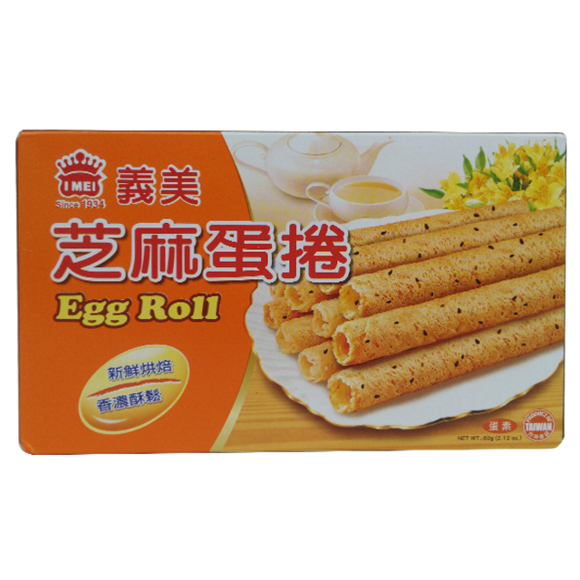 Imei Sesame Egg Roll 60g