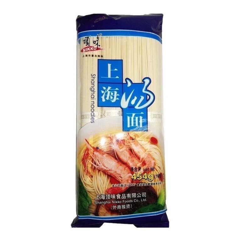 Nikko Shanghai Noodle 顶味上海汤面 454g