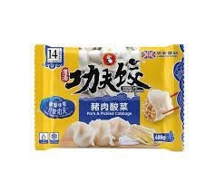 Kung Fu Northern Pork &amp; Pickled Cabbage 功夫猪肉酸菜水饺 410g