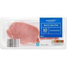 Oakhurst Bacon Unsmoked 300g
