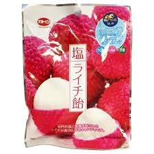 Kato Salt Lychee Soft Candy 70g