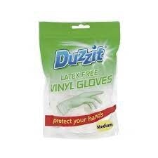 Duzzit Vinyl Gloves Medium 20 Pack