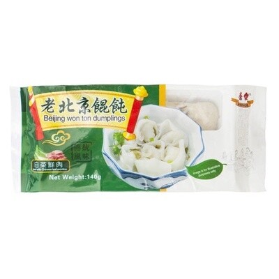 HR Beijing Wonton - Pork with Chinese Leaf 康乐老北京馄饨-白菜鲜肉140g