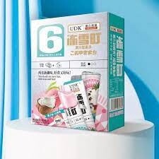 UDK Coconut and Peach Konjac 冻雪町果冻椰子味+白桃味 400g