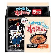 Samyang Hot Chicken Flavor Ramen Light 5 Packs