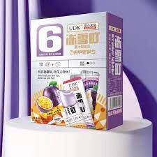 UDK Plum Passion Konjac  冻雪町果冻西梅味+百香果味 400g