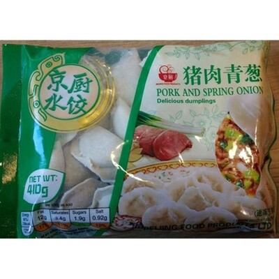 Beijing Food Pork And Spring Onion Dumpling 金厨猪肉青葱水饺 410g