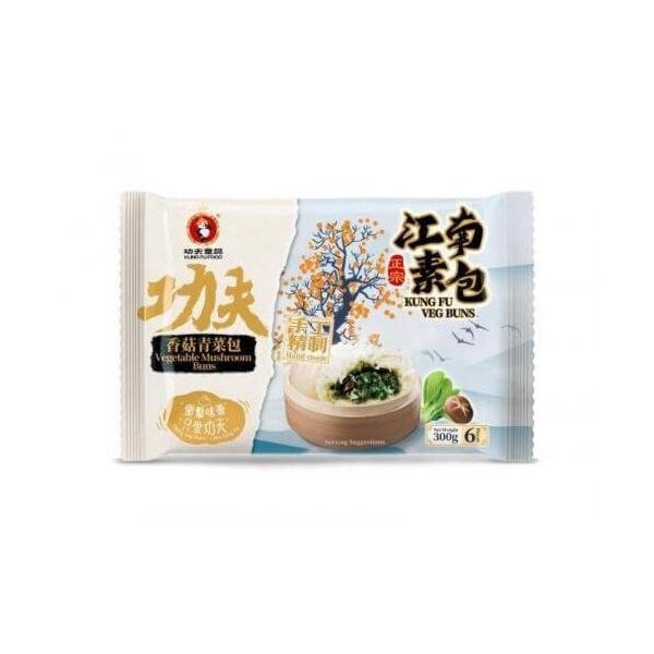 Kung Fu Vegetable Mushroom Buns 300g
