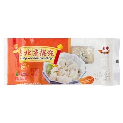 HR Beijing Wonton - Pork with Prawns &amp; Chives 康乐老北京馄饨-三鲜 140g