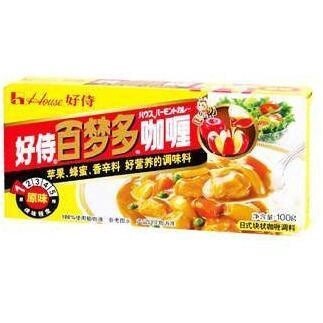 House Curry Sauce Spicy 百梦多咖喱块辣味 100g