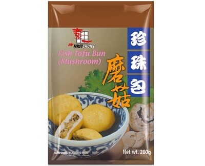 First Choice Fish Tofu Mushroom Bun 200g
