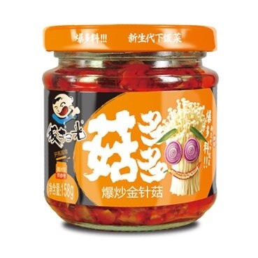 FSG Enoki Mushroom 饭扫光菇多多 158g