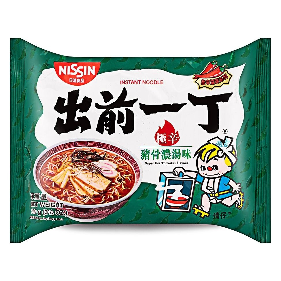 Nissin Demae Ramen - Super Hot Tonkotsu 100g