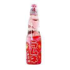 Hatakosen Ramune Strawberry 200ml