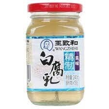 WZH White Bean Curd 王致和白腐乳 240g
