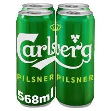 Carlsberg Pilsner 500ml x 4 PM539