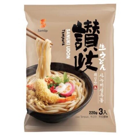 Samlip Sanuki Udon Tempura 三立赞岐乌冬天妇罗味 705g