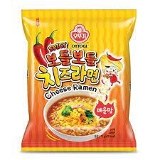 Ottogi Spicy Cheese Ramen Noodle 111g