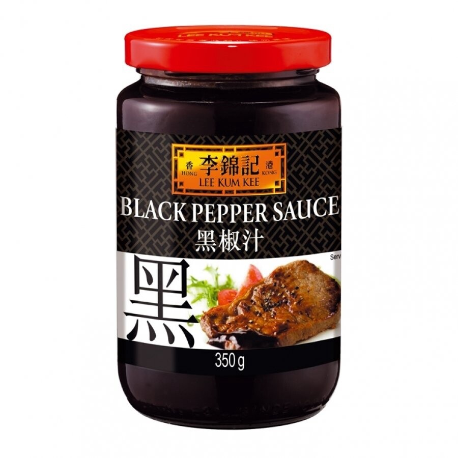 LKK Black Pepper Sauce 李锦记黑椒酱 350g