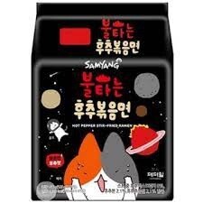 Samyang Hot Pepper Stir-Fried Ramen  120g x 5