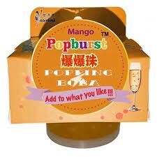 YJW Popping Boba - Mango 一直旺爆爆珠芒果味 130g