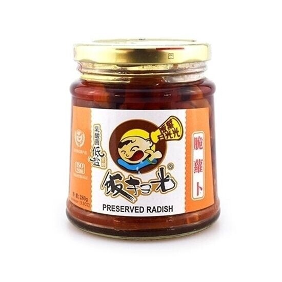 FSG Pickled Radish 饭扫光脆萝卜  280g