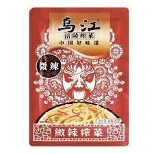 WJ Mustard Tuber -Spicy flavour 乌江微辣榨菜 80g