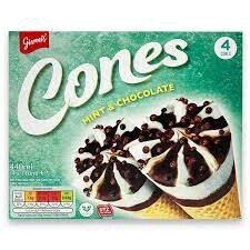 Cones Mint Chocolate