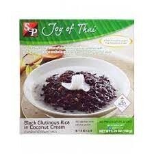 S&amp;P FROZEN Black Glutinous Rice in Coconut Cream 150g