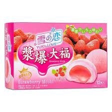 Yuki &amp; Love Strawberry Mochi 180g