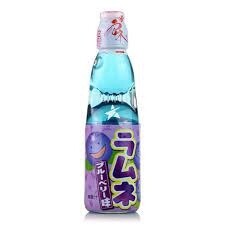 Hatakosen Ramune Blueberry 200ml