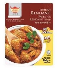 TG Dry Curry Paste for Meat (Rendang) 田師傅乾咖哩 200g