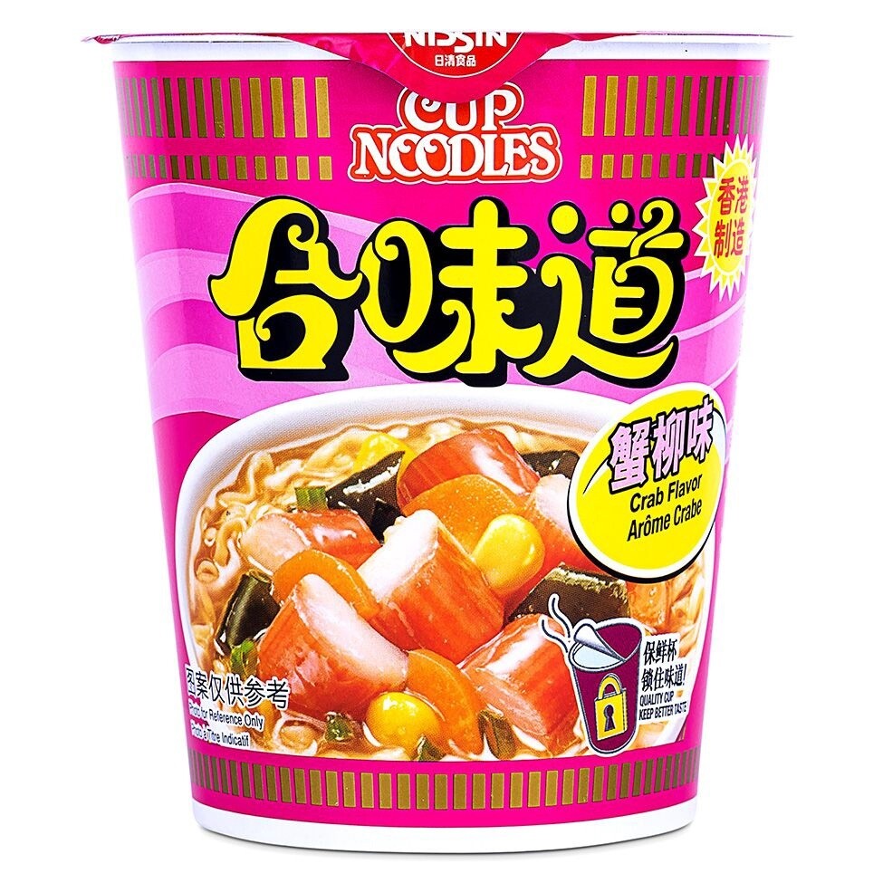 Nissin Cup Noodles - Crab 日清合味道蟹肉杯面 75g