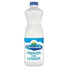 Cravendale PF Whole Milk 1L