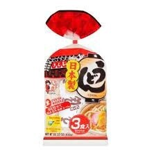 Itsuki Yude Udon Noodles with Soup Sachet 3pc (627g)