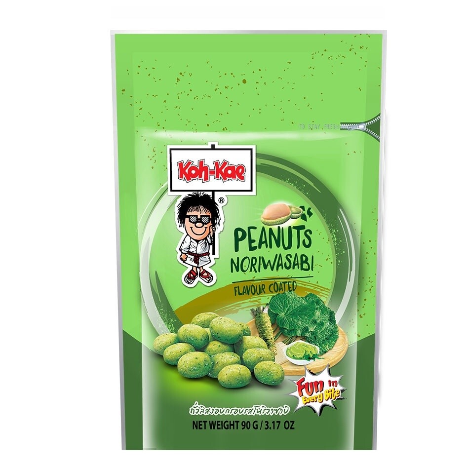 Koh-Kae Peanuts Nori Wasabi 230g