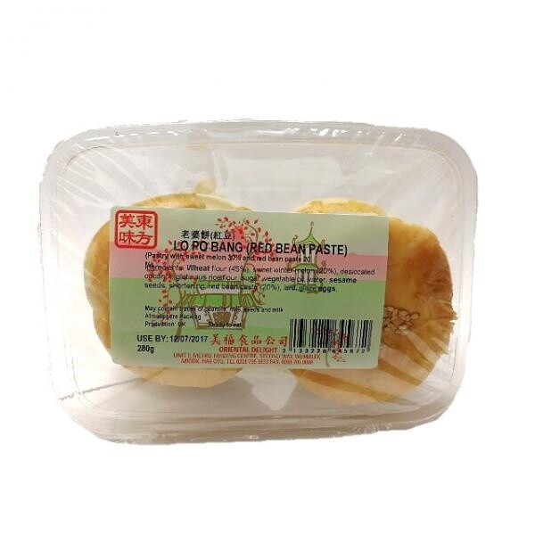 Oriental Delight Lo Po Bang 4Pcs (Wife Cake)