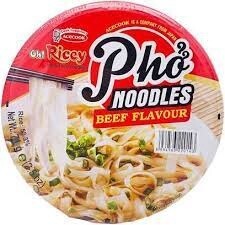 Oh! Ricey Bowls Noodle Beef Flavor 越南牛肉粉碗装70g