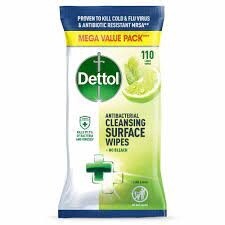 Dettol Antibacterial 110 Wipes