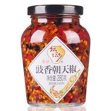 TTX Chopped Black Bean Red Chilli 坛坛香豉香朝天椒 280g