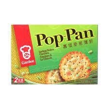 Garden Po Pan Cracker - Spring Onion 嘉顿香葱薄饼 200g