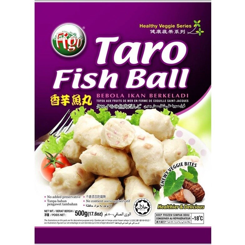 Figo Taro Fish Balls 飞哥香芋鱼丸 500g