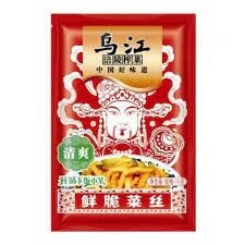 WJ Fresh flavour mustard tuber 乌江鲜脆菜丝-清爽 80g