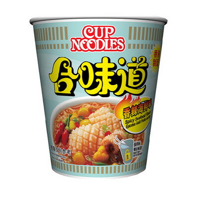Nissin Cup Noodles - Spicy Seafood 日清合味道香辣海鲜杯面 73g