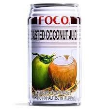 Foco Roasted CoconutJuice 烤纯椰清水 350ml