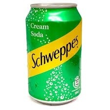 Schweppes Cream Soda 忌廉苏打 330ml