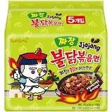 Samyang Hot Chicken Jajang Multi 三養-辣雞炸醬麵 140g x 5