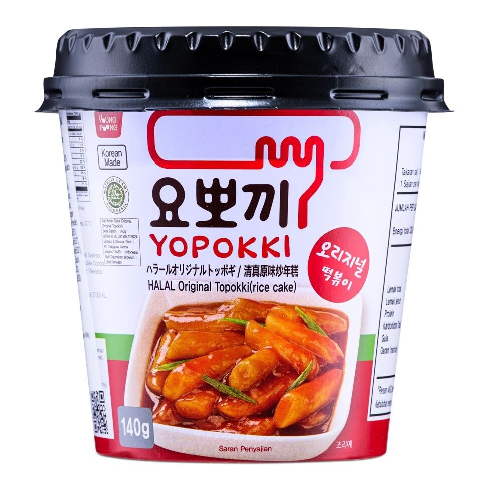 YP  Yopokki Cup (Halal) 140G